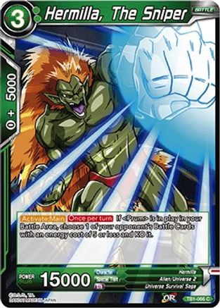 Hermilla, The Sniper (TB1-066) - Tournament of Power Foil