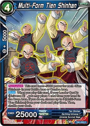 Multi-Form Tien Shinhan (TB1-033) - Tournament of Power Foil