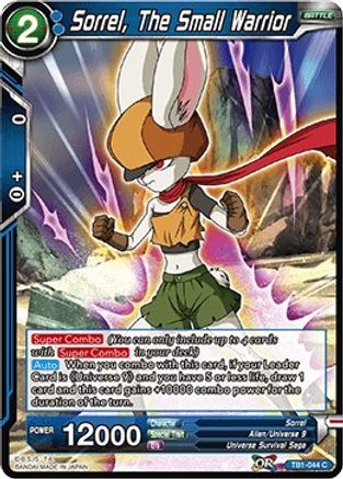 Sorrel, The Small Warrior (TB1-044) - Tournament of Power Foil