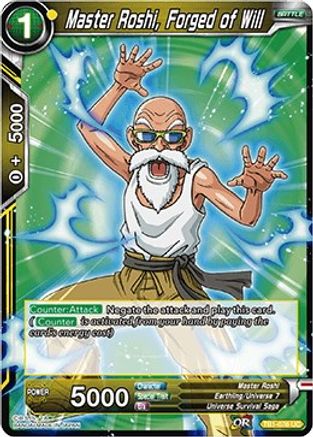 Master Roshi, Forged of Will (TB1-076) - Tournament of Power