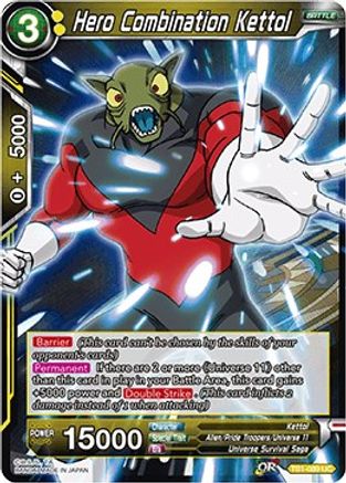 Hero Combination Kettol (TB1-089) - Tournament of Power Foil