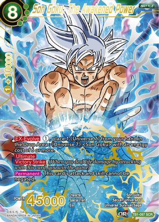 Son Goku, The Awakened Power (TB1-097) - Tournament of Power