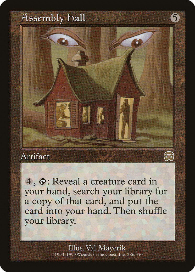 Assembly Hall (MMQ-286) - Mercadian Masques Foil