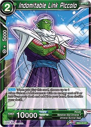Indomitable Link Piccolo (SD4-03) - Colossal Warfare