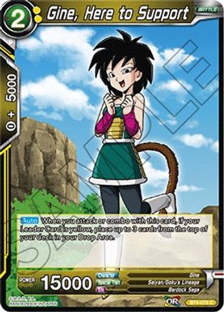Gine, Here to Support (BT4-074) - Colossal Warfare Foil