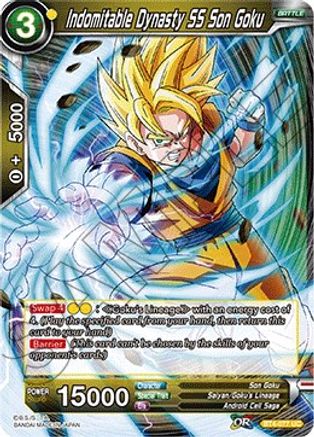 Indomitable Dynasty SS Son Goku (BT4-077) - Colossal Warfare Foil