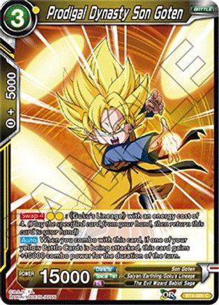 Prodigal Dynasty Son Goten (BT4-085) - Colossal Warfare