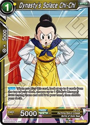 Dynasty's Solace Chi-Chi (BT4-089) - Colossal Warfare Foil
