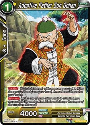 Adoptive Father Son Gohan (BT4-091) - Colossal Warfare