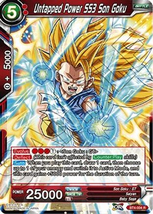 Untapped Power SS3 Son Goku (BT4-004) - Colossal Warfare