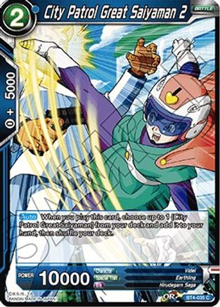City Patrol Great Saiyaman 2 (BT4-035) - Colossal Warfare