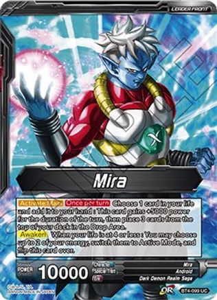 Mira // Mira, One with Darkness (BT4-099) - Colossal Warfare Foil