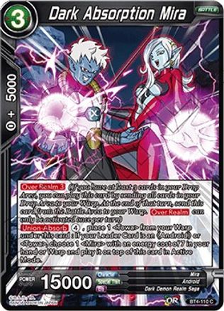 Dark Absorption Mira (BT4-110) - Colossal Warfare Foil