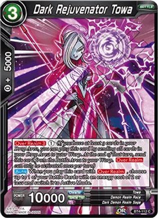 Dark Rejuvenator Towa (BT4-112) - Colossal Warfare