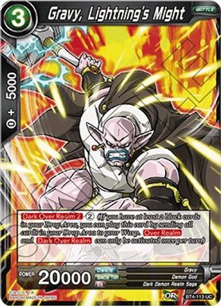 Gravy, Lightning's Might (BT4-113) - Colossal Warfare