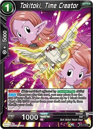Tokitoki, Time Creator (BT4-119) - Colossal Warfare Foil