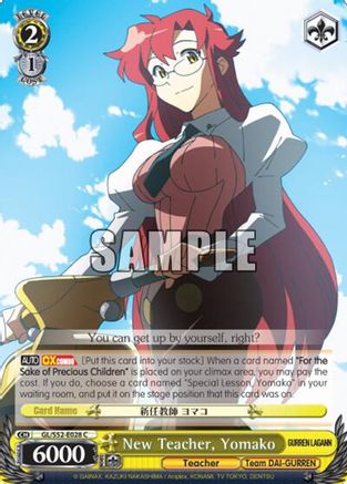 New Teacher, Yomako (GL/S52-E028) - Gurren Lagann