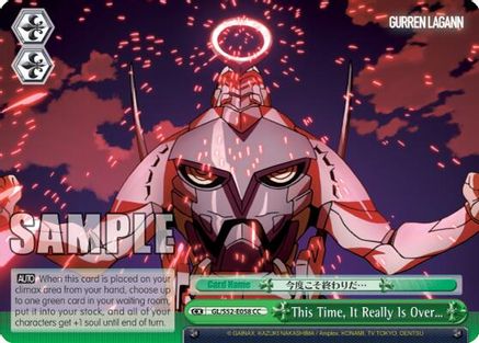 This Time, It Really Is Over... (GL/S52-E058) - Gurren Lagann