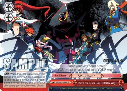 That's the Team DAI-GURREN Way!! (GL/S52-E089) - Gurren Lagann