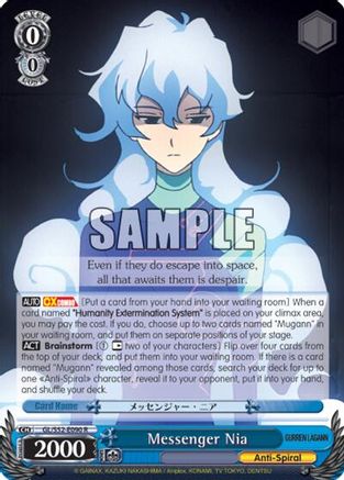 Messenger Nia (GL/S52-E090) - Gurren Lagann
