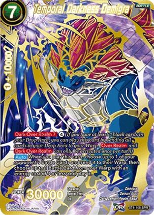 Temporal Darkness Demigra (SPR) (BT4-105) - Colossal Warfare