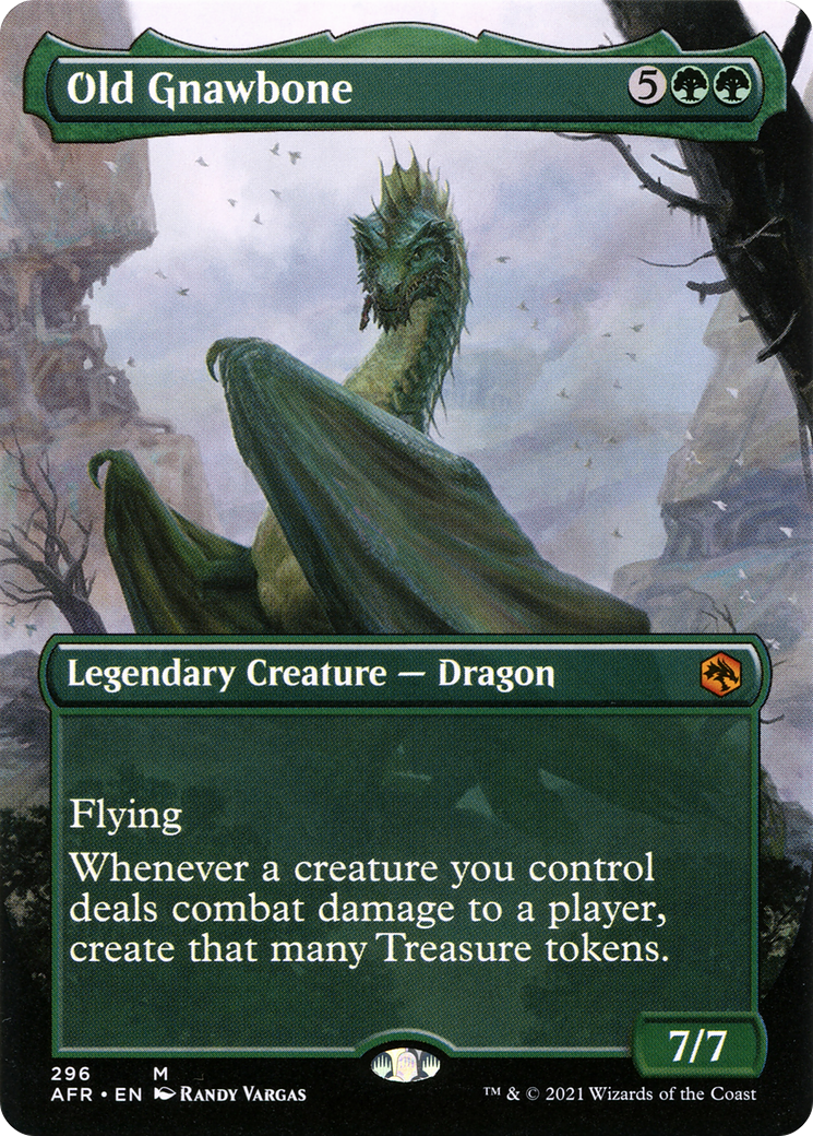 Old Gnawbone (Borderless) (AFR-296) - Adventures in the Forgotten Realms (Borderless) Foil