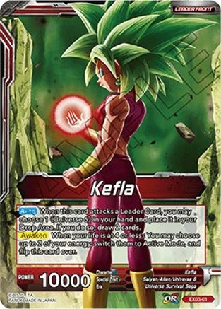 Kefla // Explosive Power Kefla (EX03-01) - Expansion Deck Box Set 03 Ultimate Box