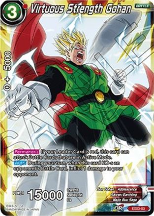 Virtuous Strength Gohan (EX03-03) - Expansion Deck Box Set 03 Ultimate Box