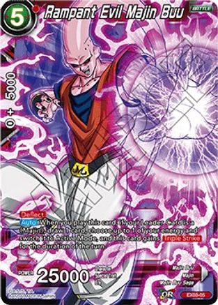 Rampant Evil Majin Buu (EX03-05) - Expansion Deck Box Set 03 Ultimate Box