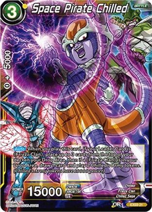 Space Pirate Chilled (EX03-21) - Expansion Deck Box Set 03 Ultimate Box