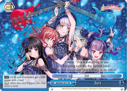 Zeit (BD/W54-TE17 TD) - BanG Dream! Girls Band Party!