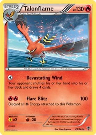 Talonflame 028/146 - Holofoil Blister Exclusives - Promo