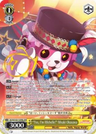 "Yes, I'm Michelle!" Misaki Okusawa (B) (SPM) (BD/W54-E011SPMb SPM) - BanG Dream! Girls Band Party!