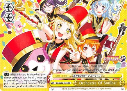 Orchestra Of Smiles! (BD/W54-E023 CC) - BanG Dream! Girls Band Party!