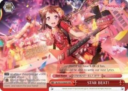STAR BEAT! (RRR) (BD/W54-E066R RRR) - BanG Dream! Girls Band Party!
