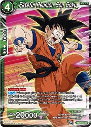 Fateful Reunion Son Goku (TB2-035) - World Martial Arts Tournament