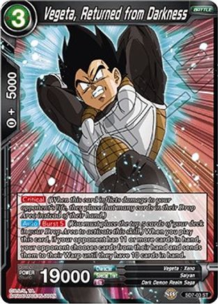 Vegeta, Returned from Darkness (SD7-03) - Miraculous Revival
