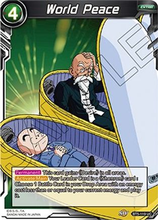 World Peace (BT5-119) - Miraculous Revival Foil