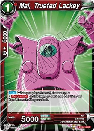 Mai, Trusted Lackey (BT5-018) - Miraculous Revival Foil