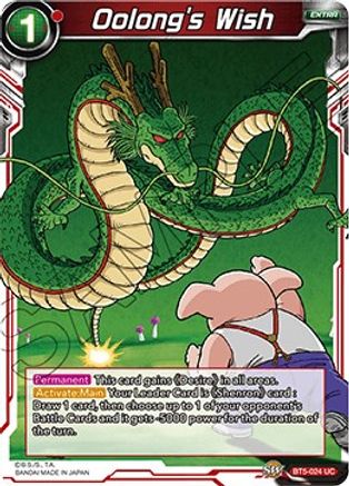 Oolong's Wish (BT5-024) - Miraculous Revival Foil