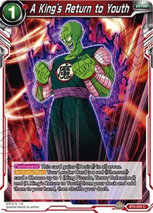 A King's Return to Youth (BT5-025) - Miraculous Revival Foil