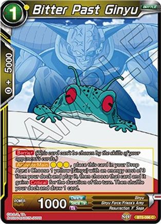 Bitter Past Ginyu (BT5-096) - Miraculous Revival Foil