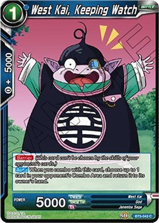 West Kai, Keeping Watch (BT5-043) - Miraculous Revival Foil