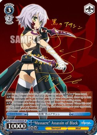 "Massacre" Assassin of Black (SP) (APO/S53-E066 RR) - Fate/Apocrypha