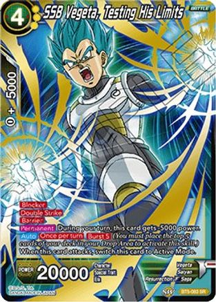 SSB Vegeta, Testing His Limits (BT5-083) - Miraculous Revival