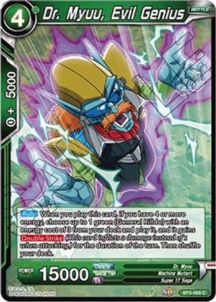 Dr. Myuu, Evil Genius (BT5-069) - Miraculous Revival