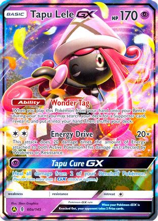 Tapu Lele GX 60a/145 - Holofoil Alternate Art Promos - Promo