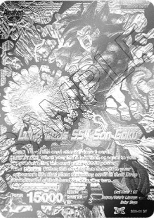 Golden Great Ape Son Goku // Long Odds SS4 Son Goku (National Championship Final 2018) (SD5-01) - Tournament Promotion Cards