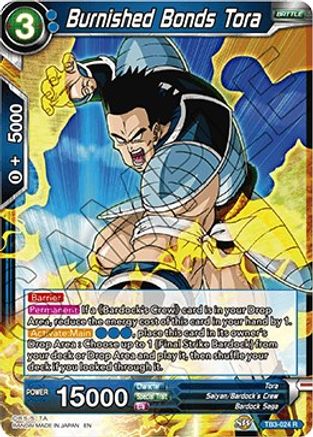 Burnished Bonds Tora (TB3-024) - Clash of Fates