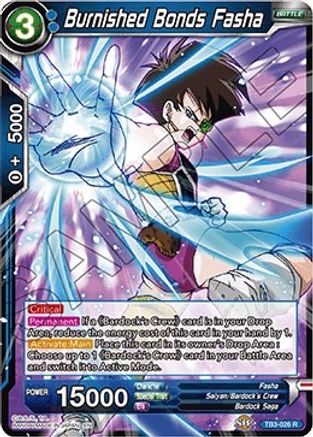 Burnished Bonds Fasha (TB3-026) - Clash of Fates